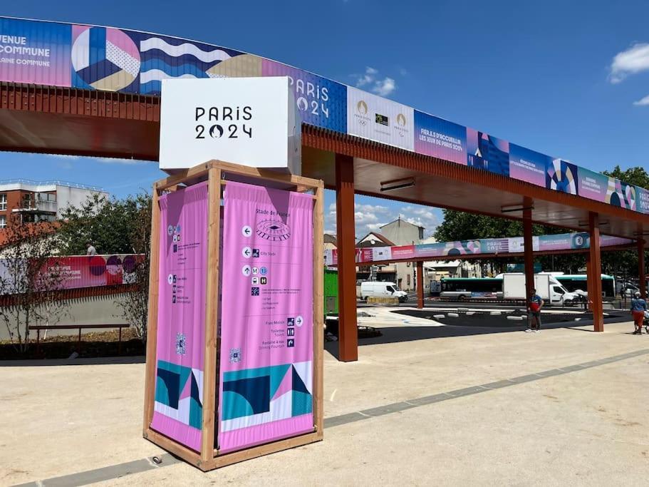 La Maison Rayofam, A 30 Min De Paris, A 5 Min Du Stade De France Saint-Denis  Dış mekan fotoğraf